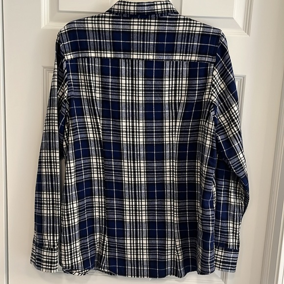 L.L. Bean Plaid Flannel Shirt - Picture 2 of 9